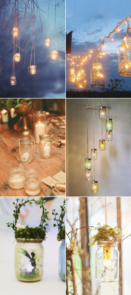 DIY Mason Jar Décor! 24 Creative Ways to Use Mason Jars at Your Wedding ...