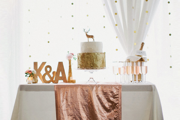 Rose Gold Wedding Palette Inspiration - Praise Wedding