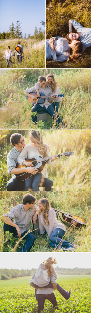 Vintage Backyard and Sunset Beach Engagement from Rowell Photography ...