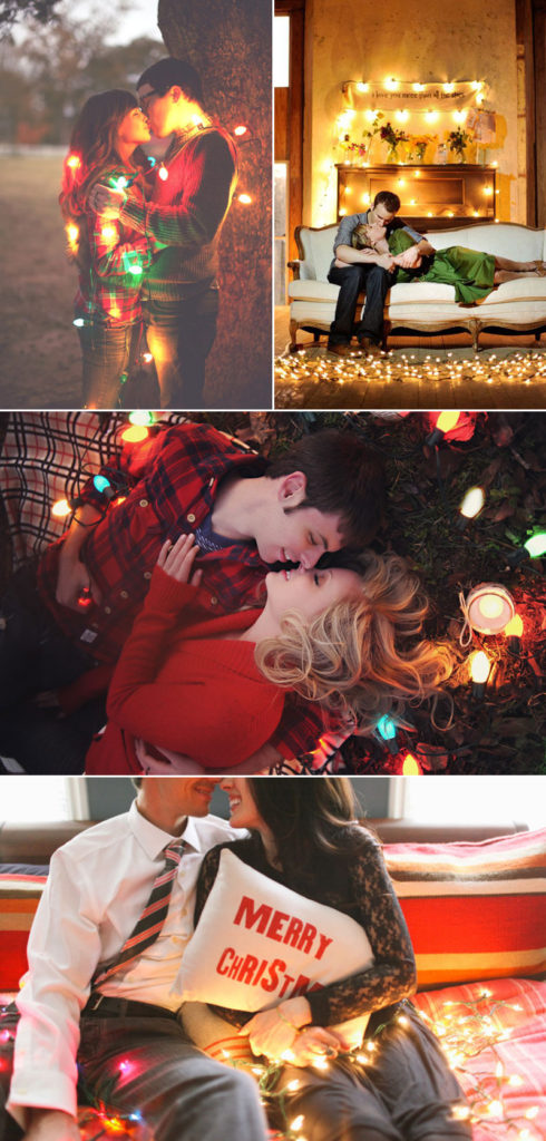 20 Cute Christmas Photo Ideas for Couples to Show Love! - Praise Wedding