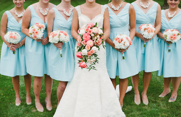 Sweet Coral & Aqua Ohio Wedding From Ashley West - Praise Wedding