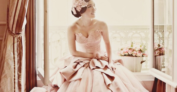 The Best Blush Wedding Dresses - Pretty Happy Love - Wedding Blog