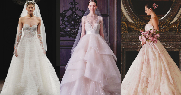 15 Most Beautiful Wedding Dresses from the Spring 2016 Bridal ...