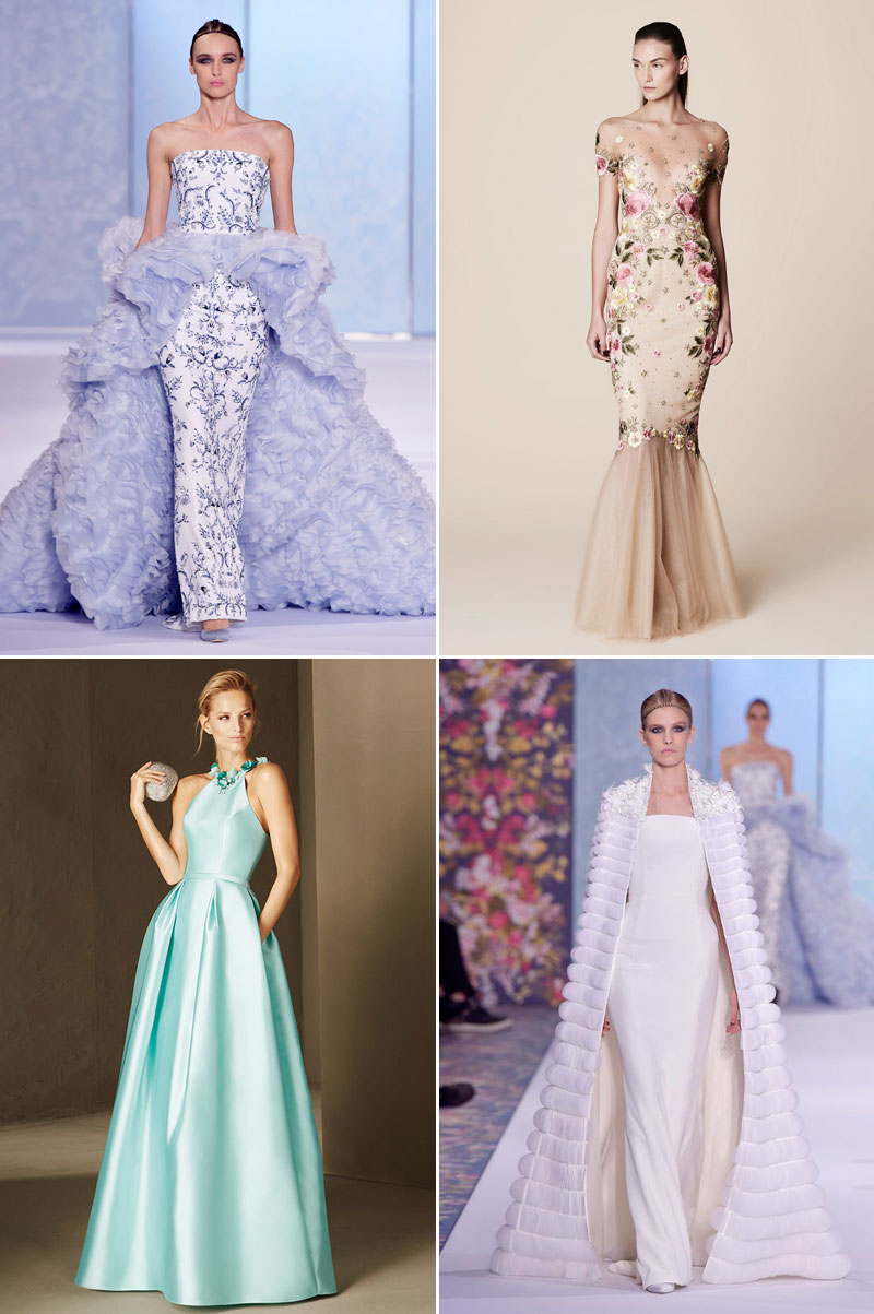 elegant reception dresses