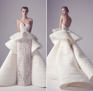 20 Statement-Making Modern Minimalist Architectural Gowns! - Praise Wedding