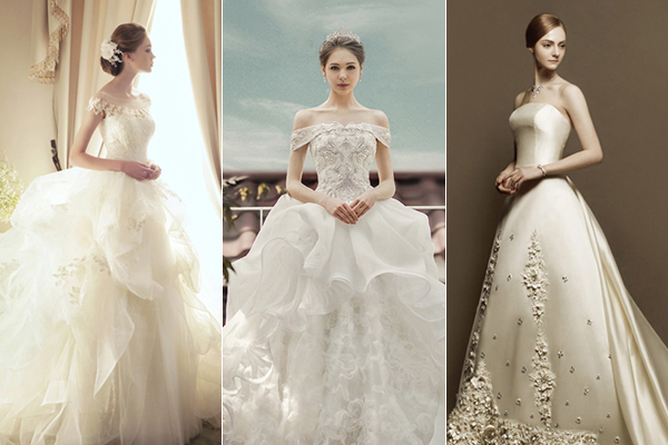 Buy Korean Bridal Gown Online In India - Etsy India