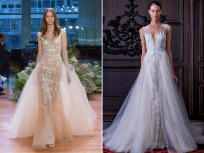 Two Gowns in One! 26 Fashion-Forward Convertible Wedding Dresses You’ll ...