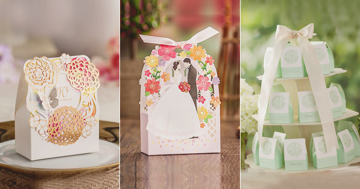 Make It Look Pretty! 23 Wedding Favor Boxes And Packaging Your Guests 