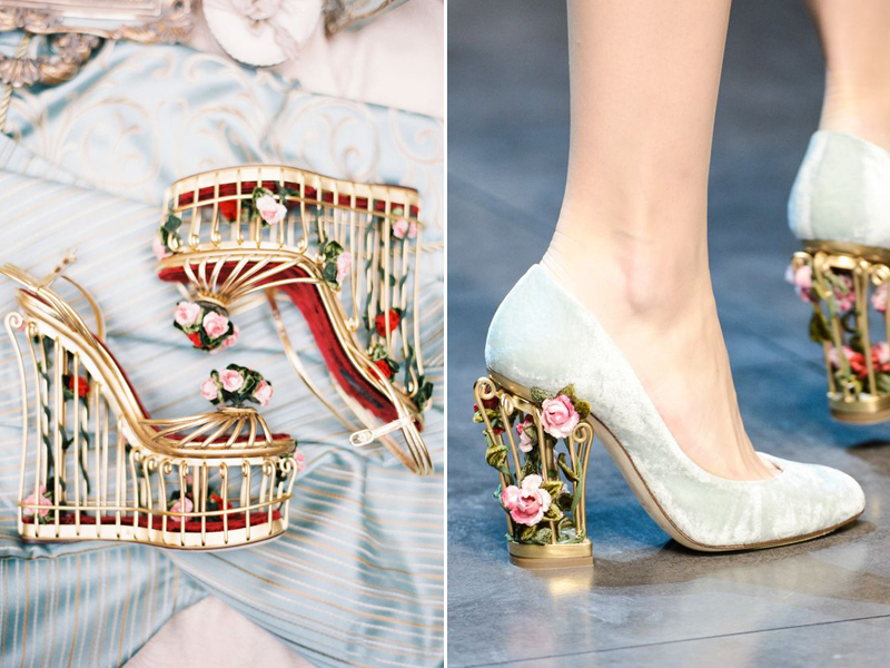 dolce and gabbana bridal shoes