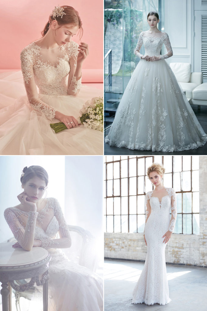 Hide Your Arms in Style! 24 Beautiful Gowns For Brides Who Don't Want ...