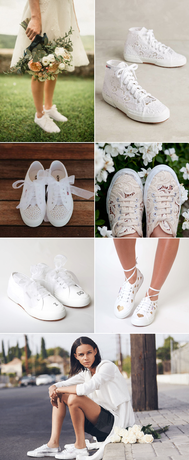 Bridal Sneaker Trend! 6 Top Wedding-Worthy Sneaker Brands That a Statement! - Praise Wedding