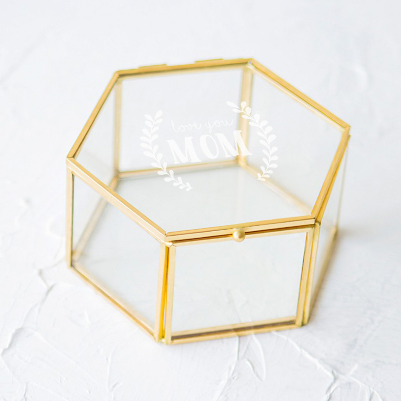 02-Modern Glass Jewelry Box