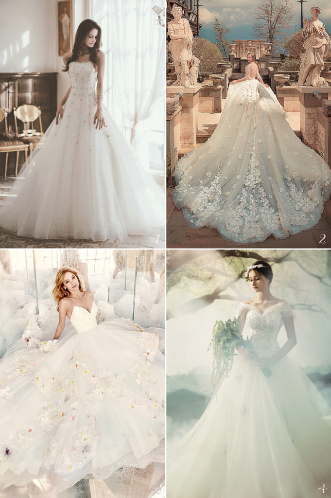 26 Dreamy Tulle Wedding Dresses Fit For Princess Brides! - Praise Wedding