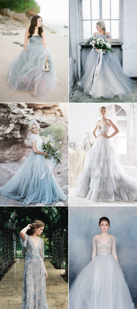 6 Unexpectedly Beautiful Wedding Dress Color Trends We Love! - Praise ...