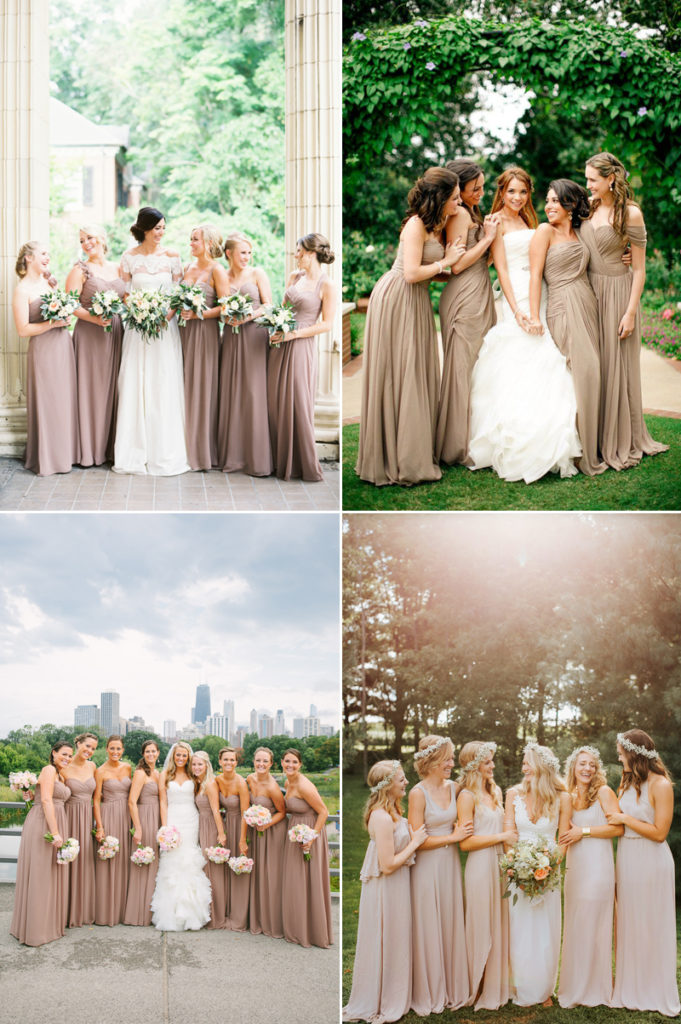 20 Effortlessly Beautiful Neutral Bridesmaid Dresses! - Praise Wedding