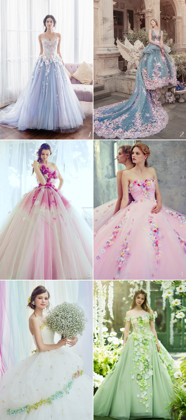 16 Magical Wedding Gowns Fairy Tale Fans Will Adore! - Praise Wedding