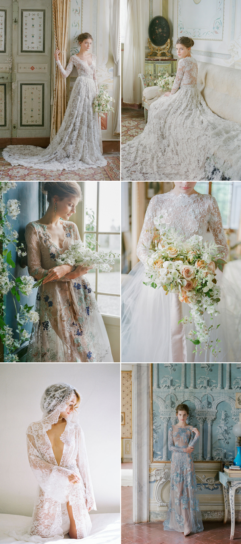 Romantique by Claire Pettibone Spring 2017 Wedding Dresses