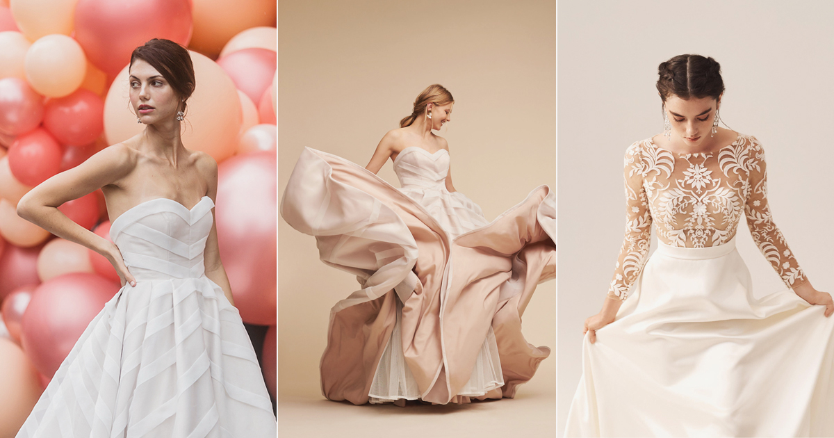 BHLDN 2018 Spring Wedding Dresses and Accessories For Modern Romantic Brides Praise Wedding