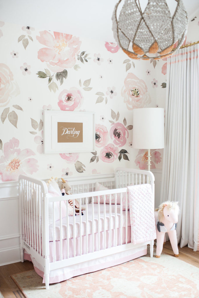 Baby Nursery Wall Decor! 20 Lovely Nursery Room Wallpapers We Love ...