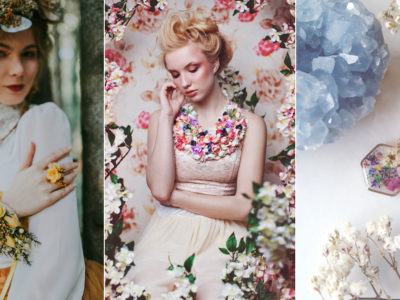 Blooming Glam! 26 Pieces of Floral Jewelry For Spring Brides!