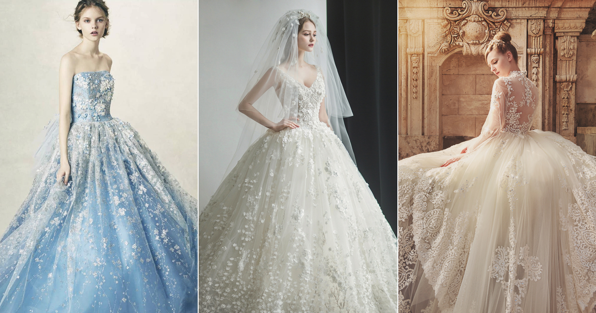 18 Classic Statement Ball Gowns For Romantic Brides! - Praise Wedding