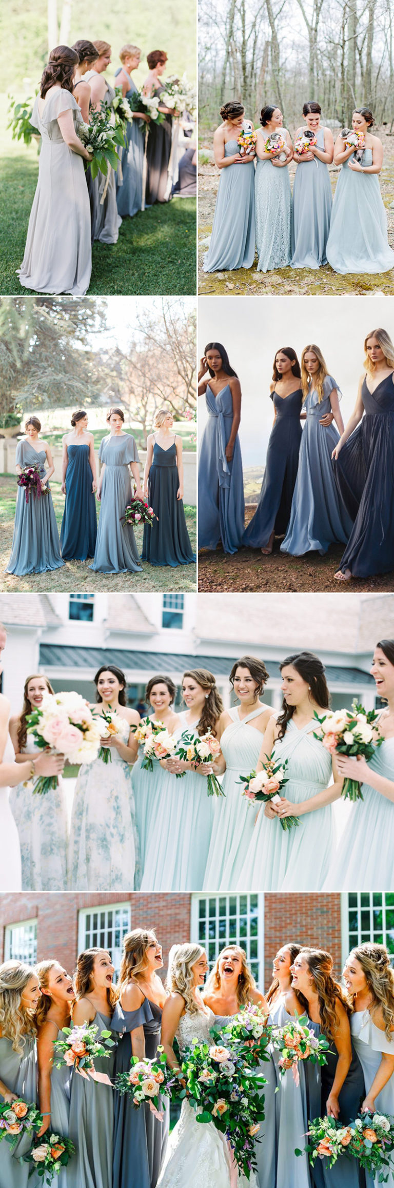 Top 5 Bridesmaid Dress Color Combinations For Spring And Summer