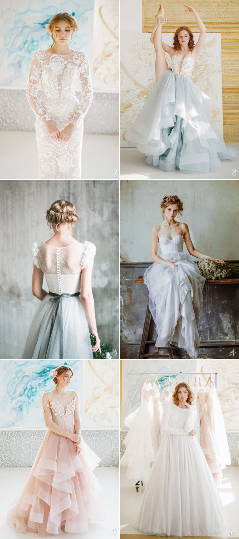 35 Effortlessly Chic Wedding Dresses For The Modern Fine Art Bride ...