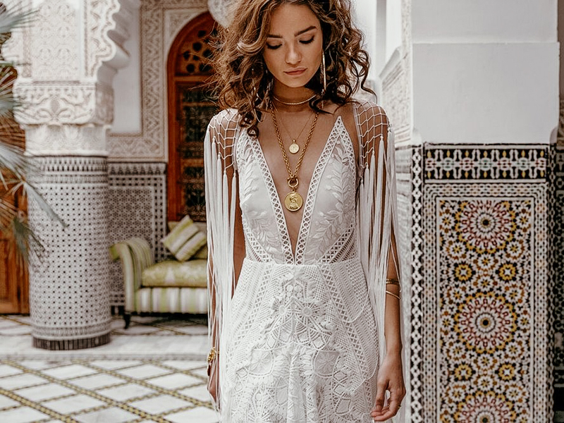 Modern style contemporary wedding dresses online - Innocentia Bridal Dresses
