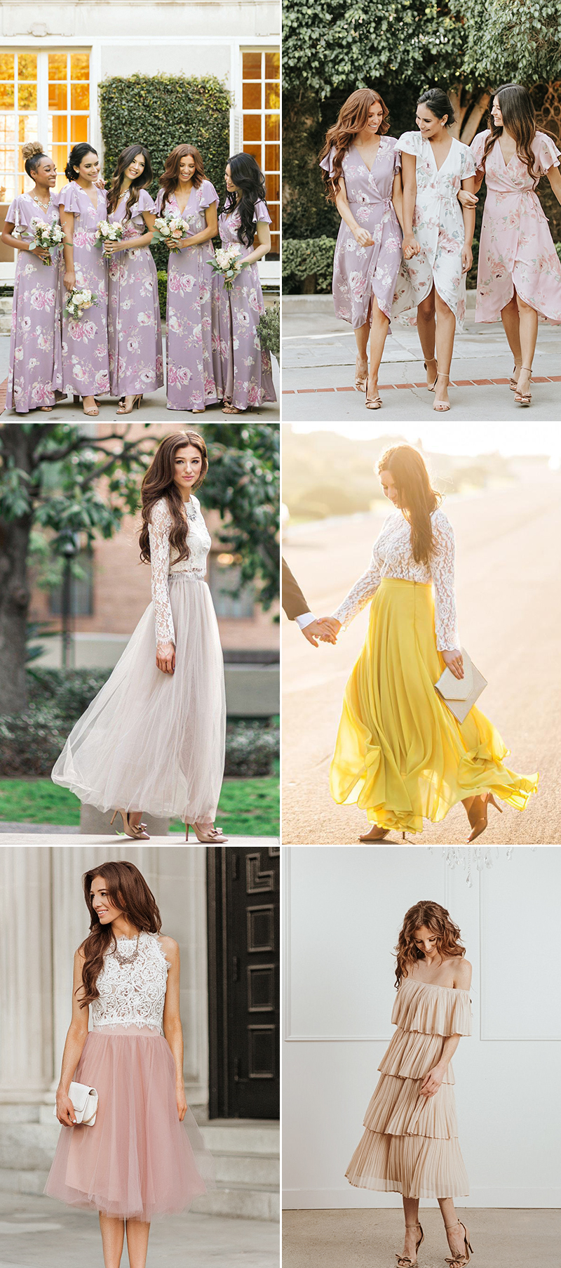 morning lavender bridesmaid dresses