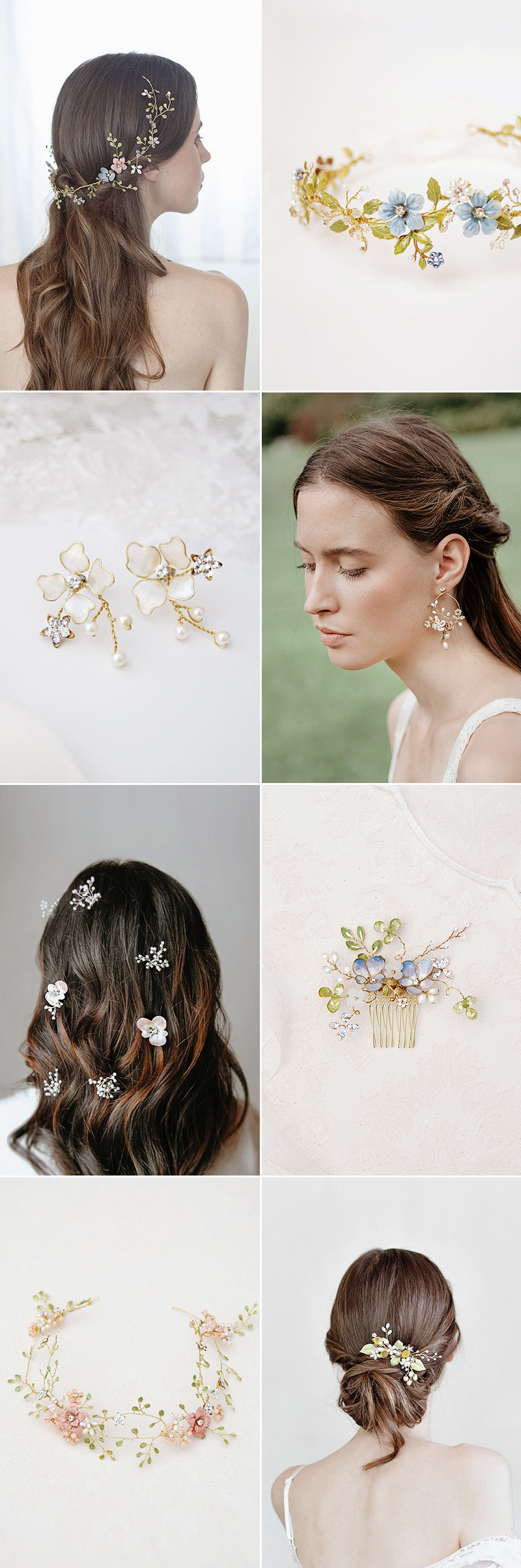 34 Nature-Inspired Bridal Accessories For The Romantic Bride - Praise  Wedding
