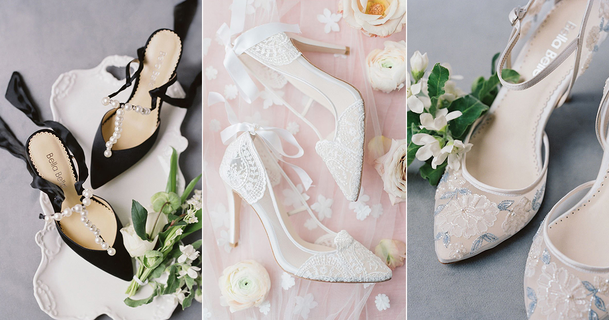 13 Officially The Most Gorgeous French-Inspired Classic Wedding Shoes -  Praise Wedding