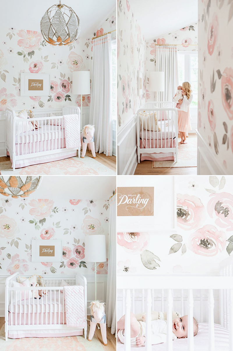baby nursery wallpaper ideas