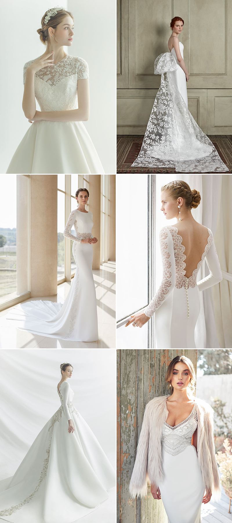 Wedding Dress Trends from Spring 2020 Bridal Fashion Week