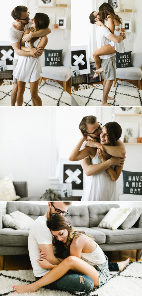 #StayHome For Your Photo Shoot? 10 Romantic At-Home Engagement Photo ...