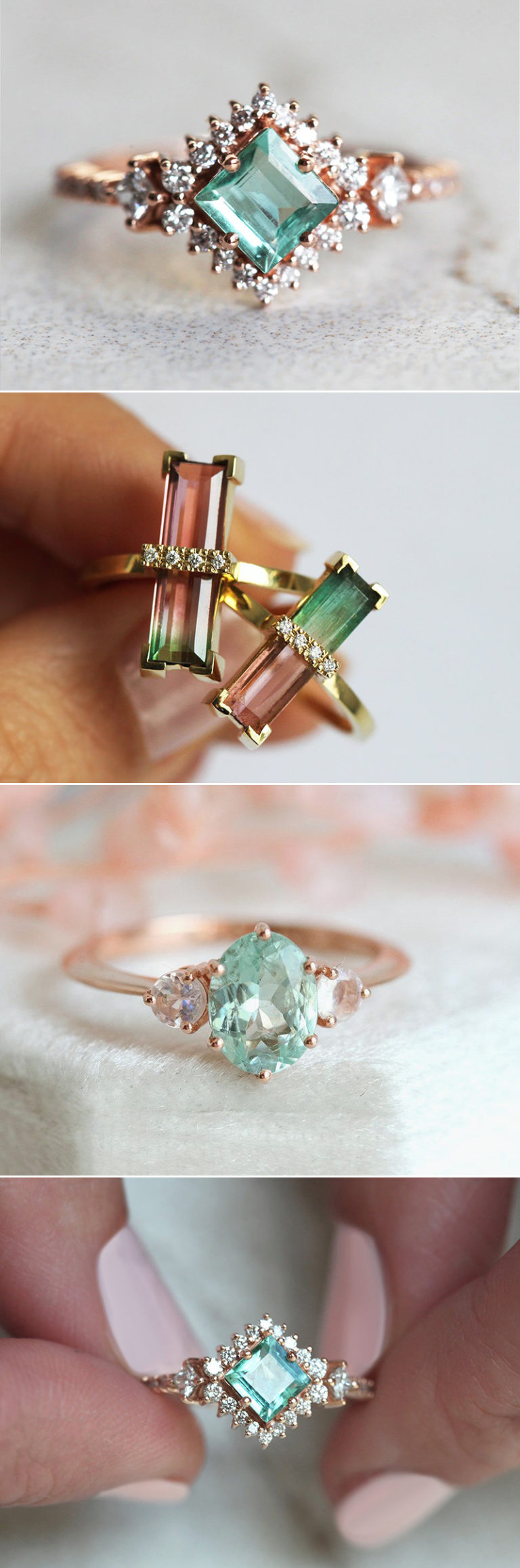 Why Colored Stone Engagement Rings Are Crazy Popular? 6 Gemstone Trends