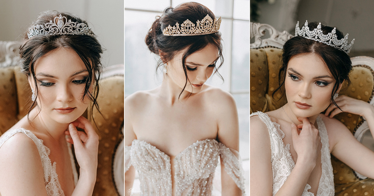 HENRI | modern wedding tiara