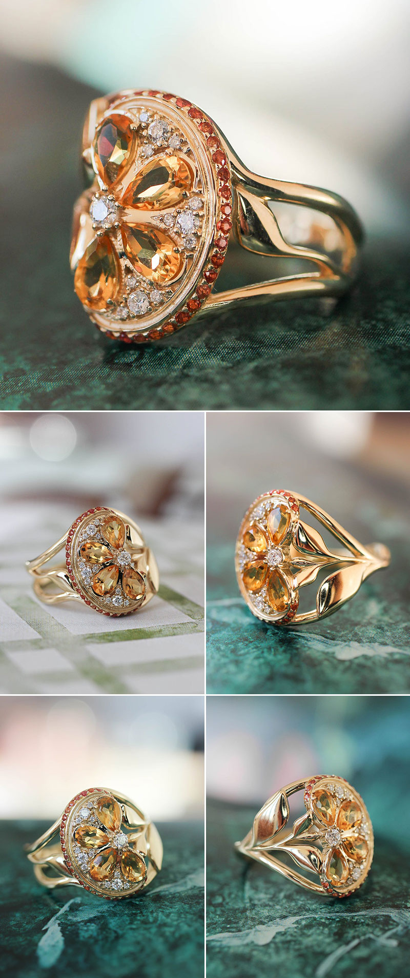 VOSS Light Diamond Ring Valentine's Rose Ring Diamond Ring Women's Diamond  Be Wear Day Fashion RingNew -kle Creative Rose RingCan To Ring Stacked Rings  - Walmart.com
