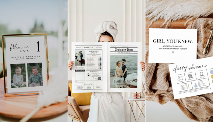 The Best Wedding Templates You Can DIY (That Look Totally Custom)